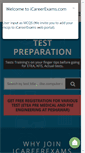 Mobile Screenshot of icareerexams.com